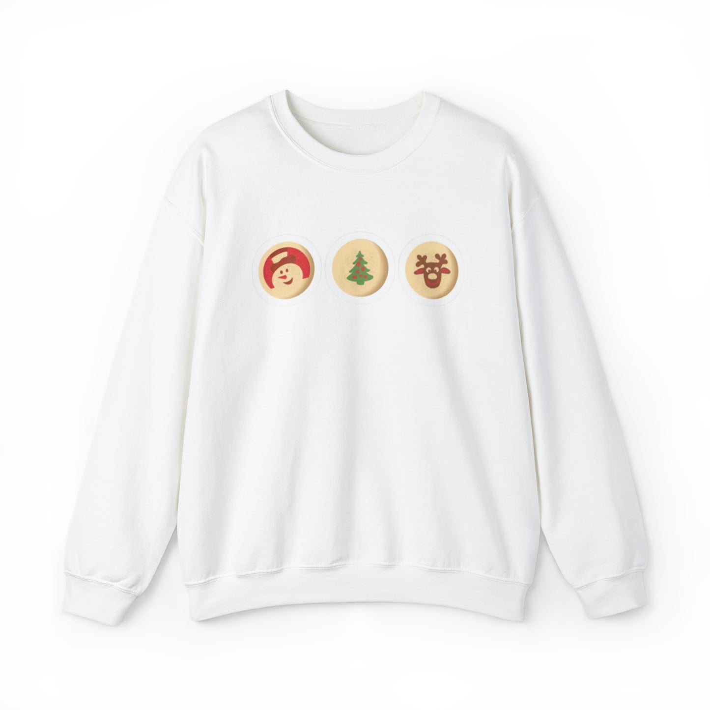 Christmas Sugar Cookie Unisex Heavy Blend Crewneck Sweatshirt