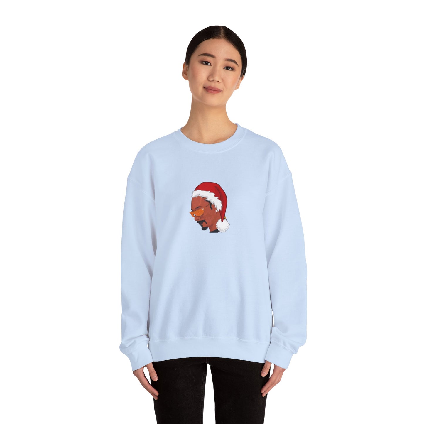 Snoop dog holiday Unisex Heavy Blend Crewneck Sweatshirt