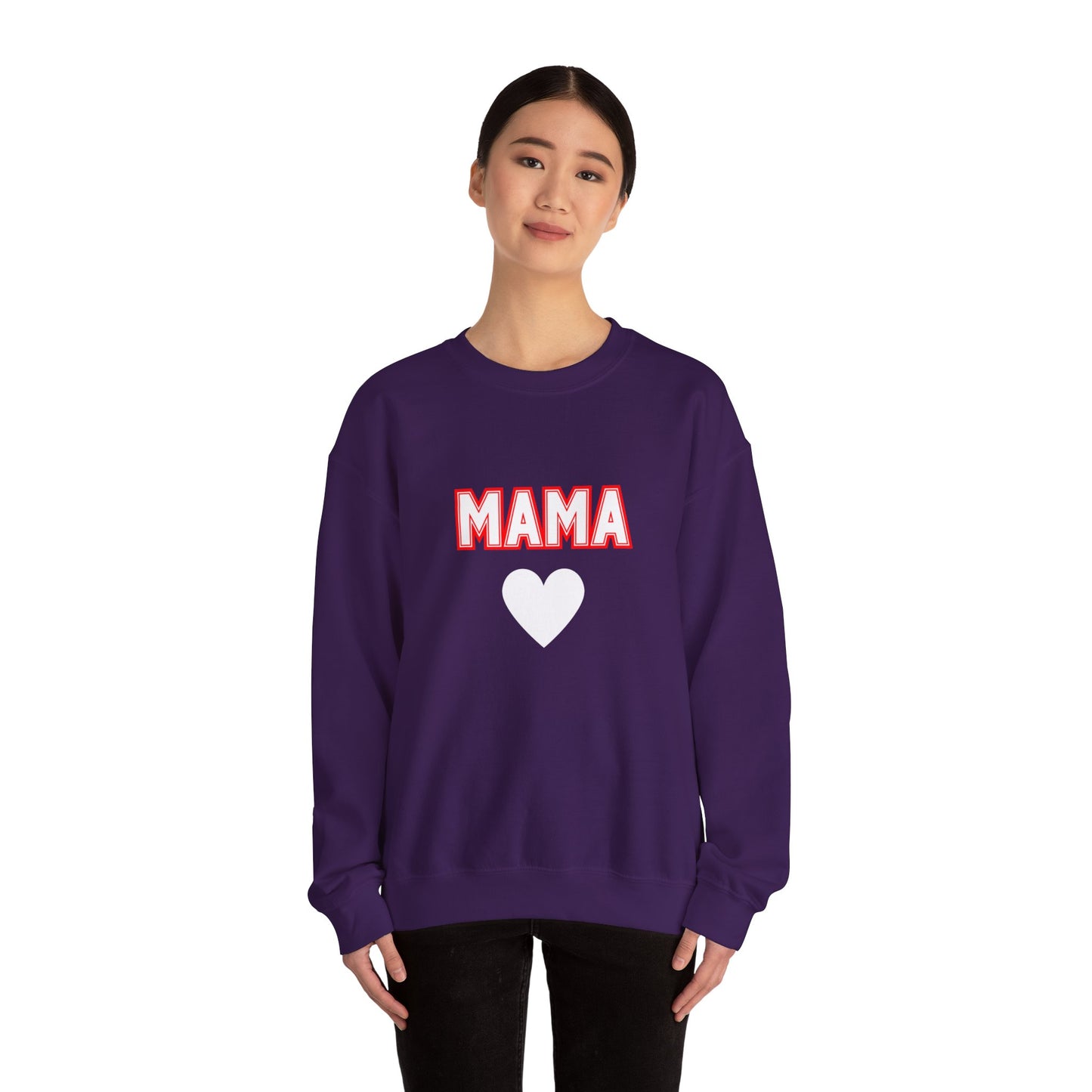 Mama valentine  Crewneck Sweatshirt