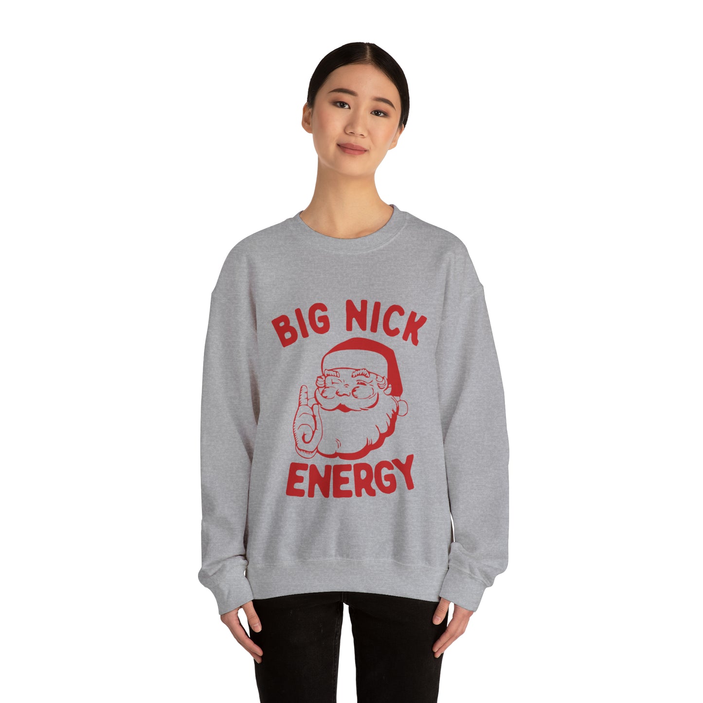 Big Nick Energy Unisex Heavy Blend Crewneck Sweatshirt
