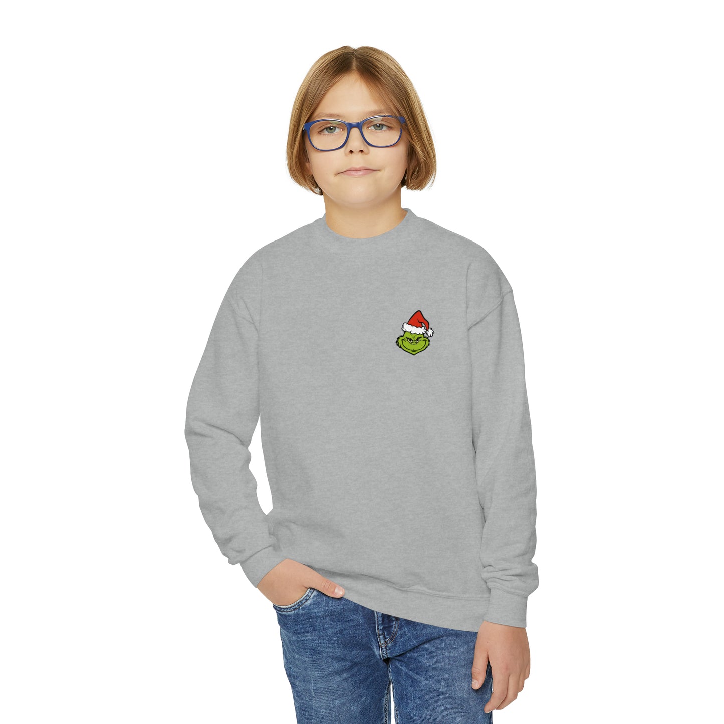 In My Grinch Era Youth Crewneck Sweatshirt