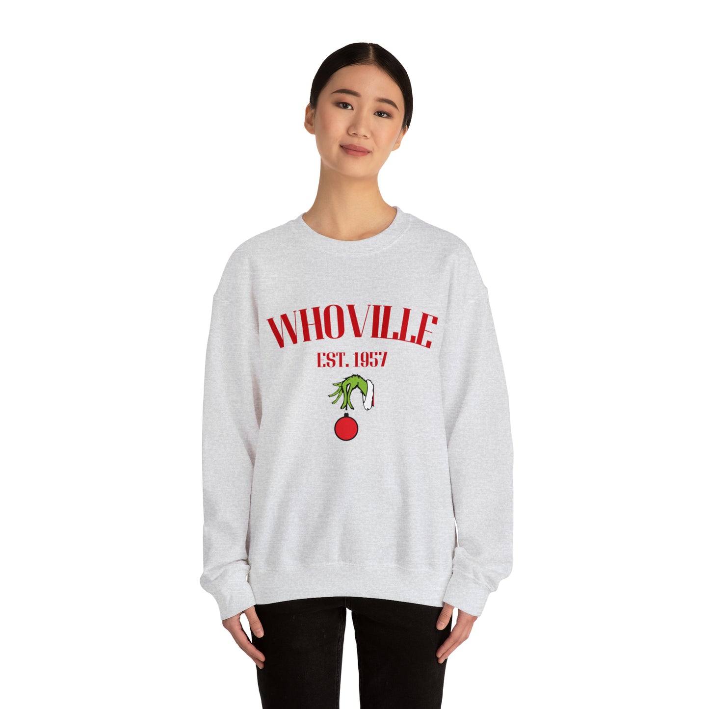 Whoville Unisex Heavy Blend Crewneck Sweatshirt