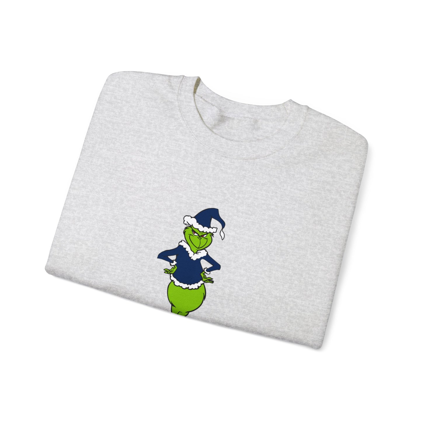 Grinch Dallas Cowboys Unisex Heavy Blend Crewneck Sweatshirt