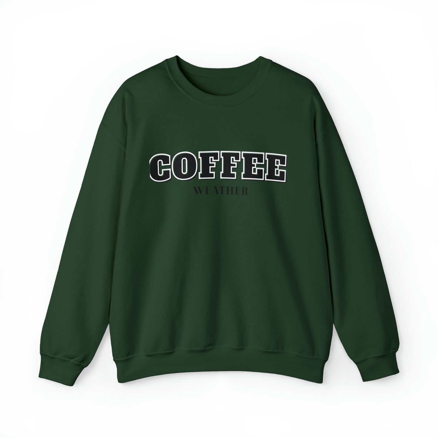 Coffee Weather Unisex Heavy Blend Crewneck Sweatshirt