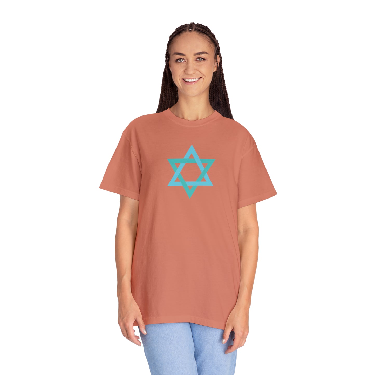 Jewish Star Unisex Garment-Dyed T-shirt