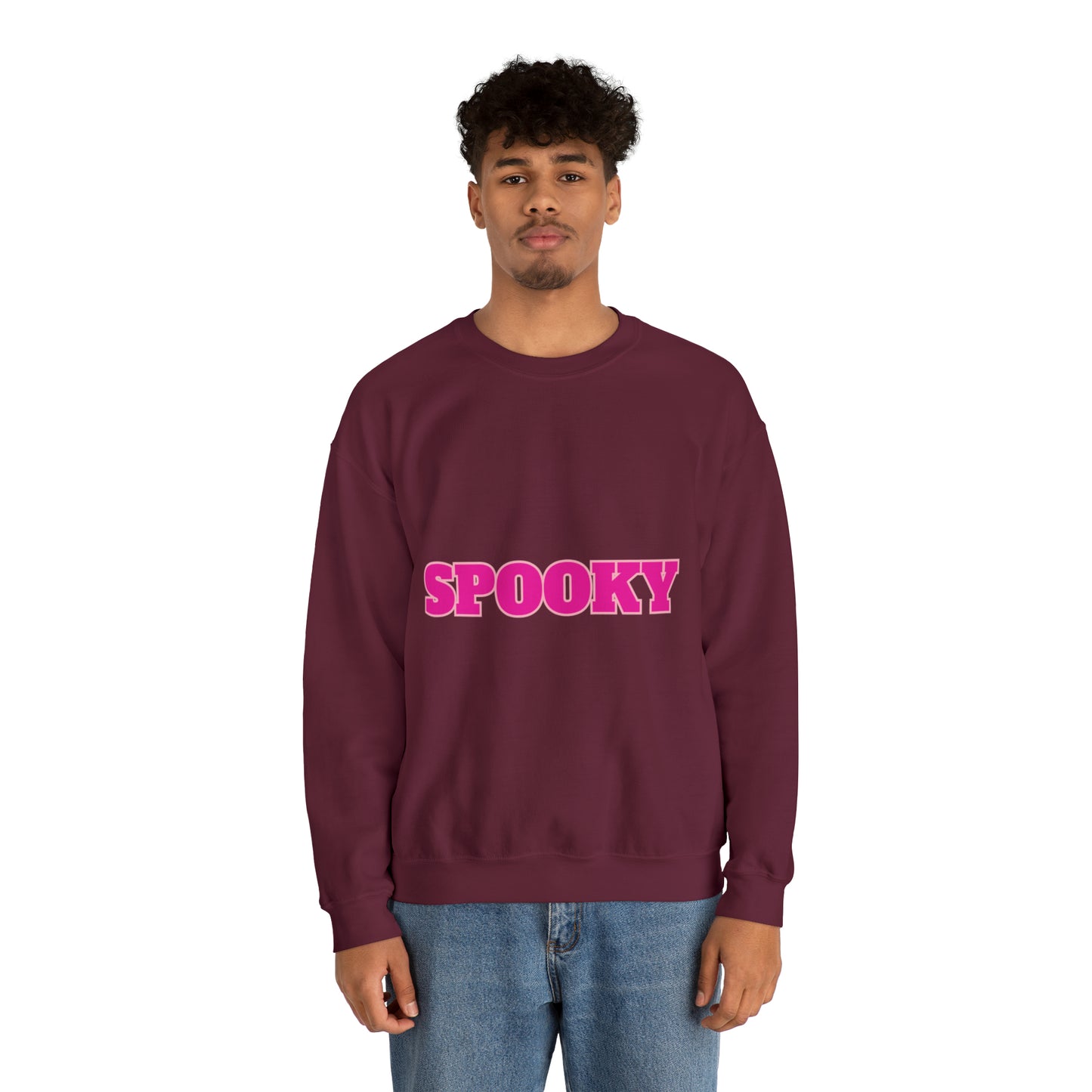 Spooky Unisex Heavy Blend Crewneck Sweatshirt