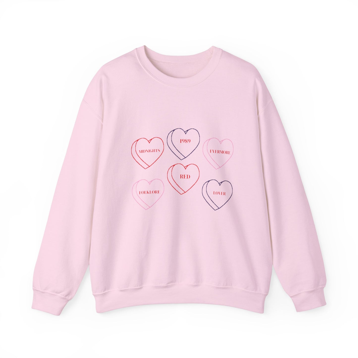 Taylor Eras Heart Crewneck Sweatshirt