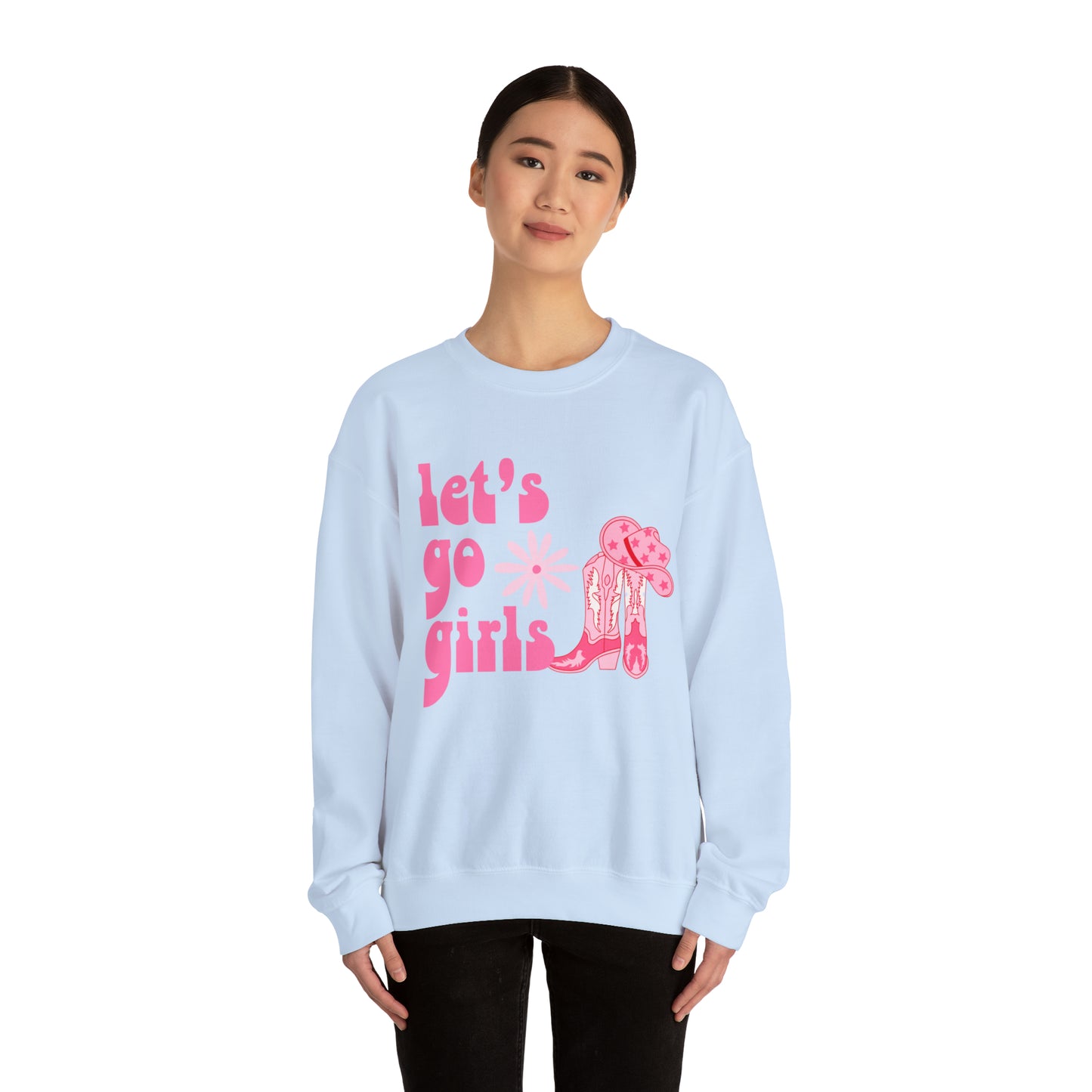 Lets Go Girls Unisex Heavy Blend™ Crewneck Sweatshirt