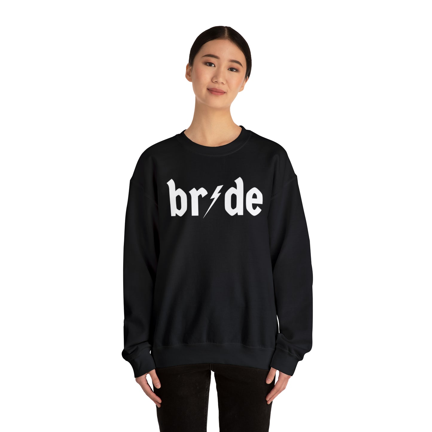 Grunge  Bride Unisex Heavy Blend Crewneck Sweatshirt