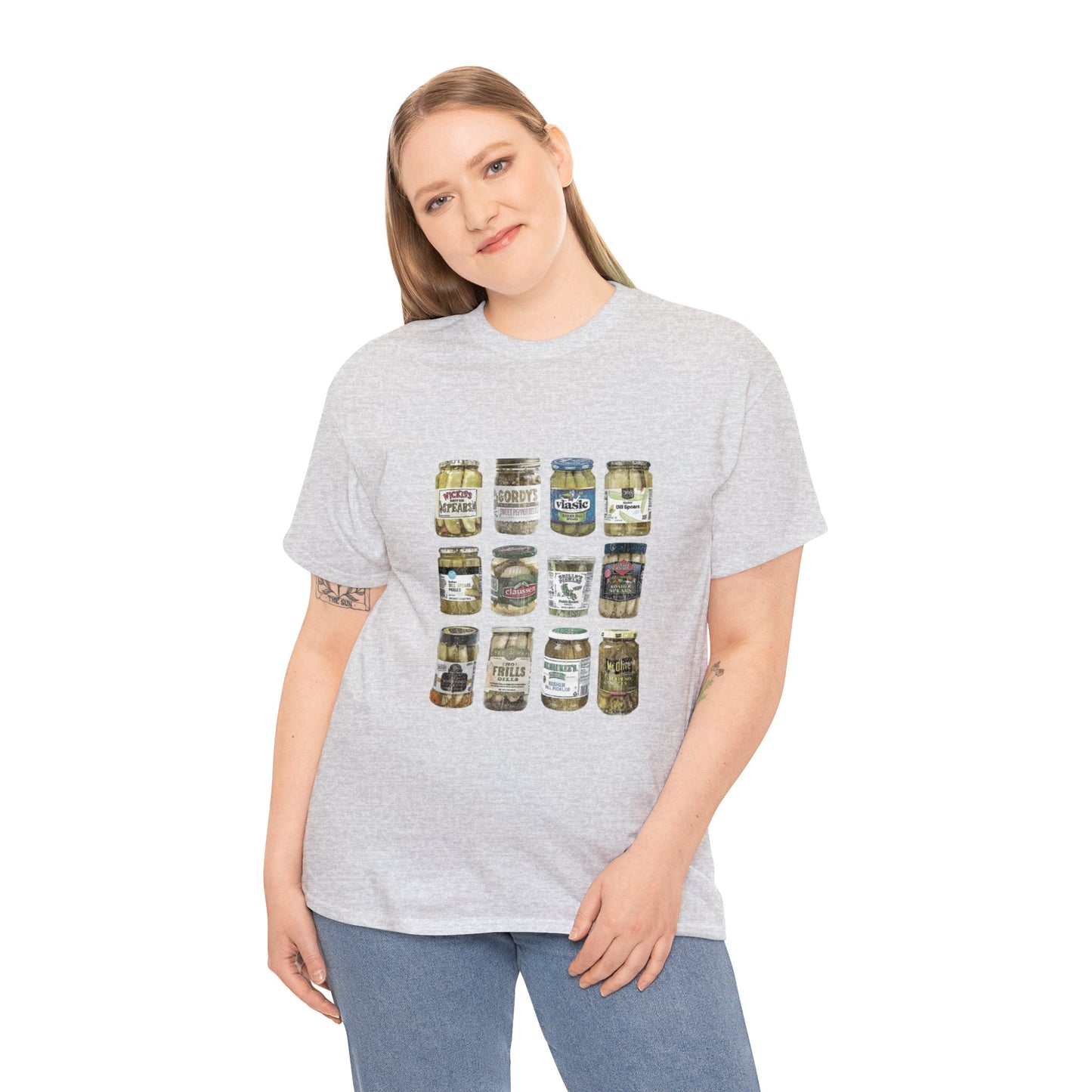 Pickle Jars Unisex Heavy  Cotton Tee