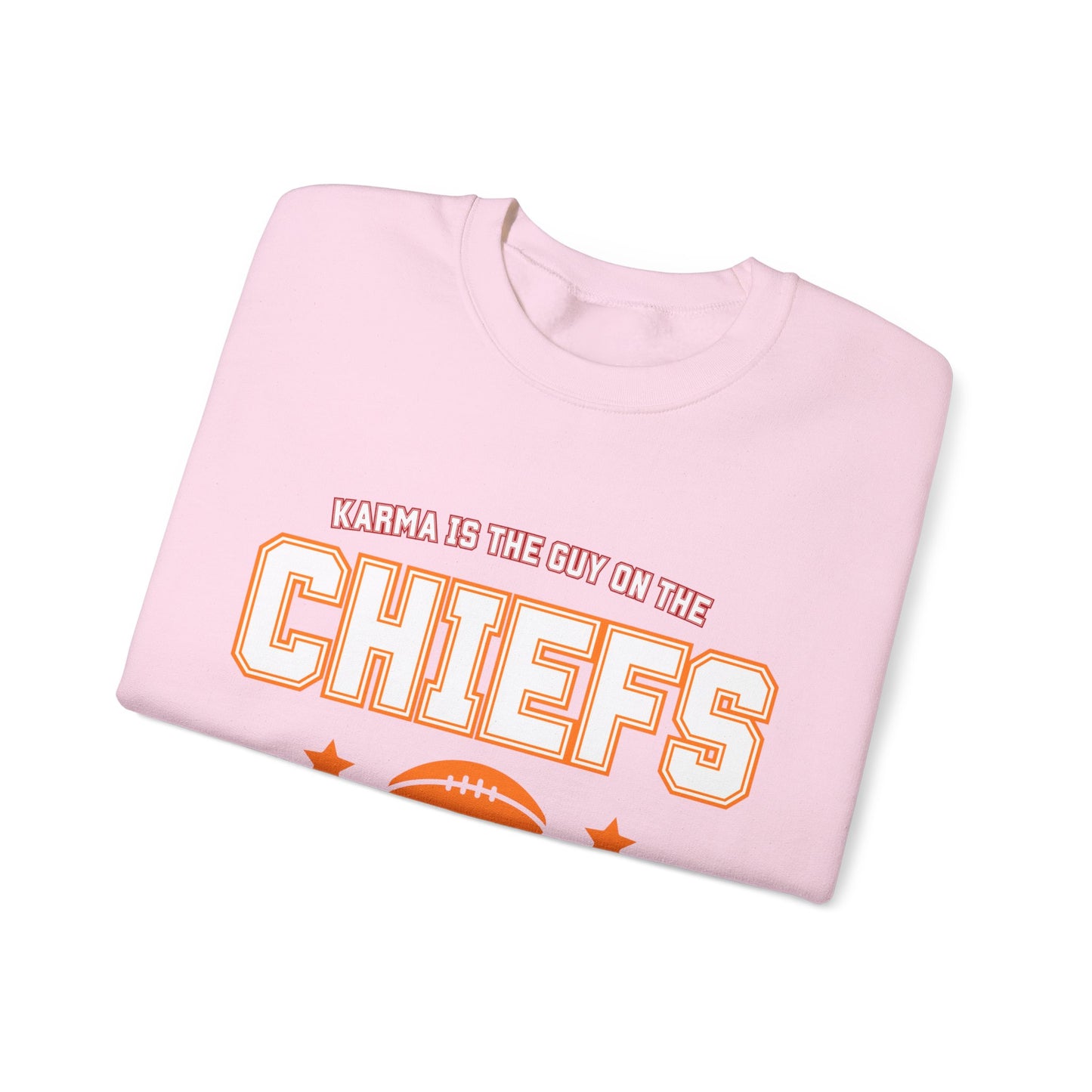 Karma Is The Guy On The Chiefs Unisex Crewneck
