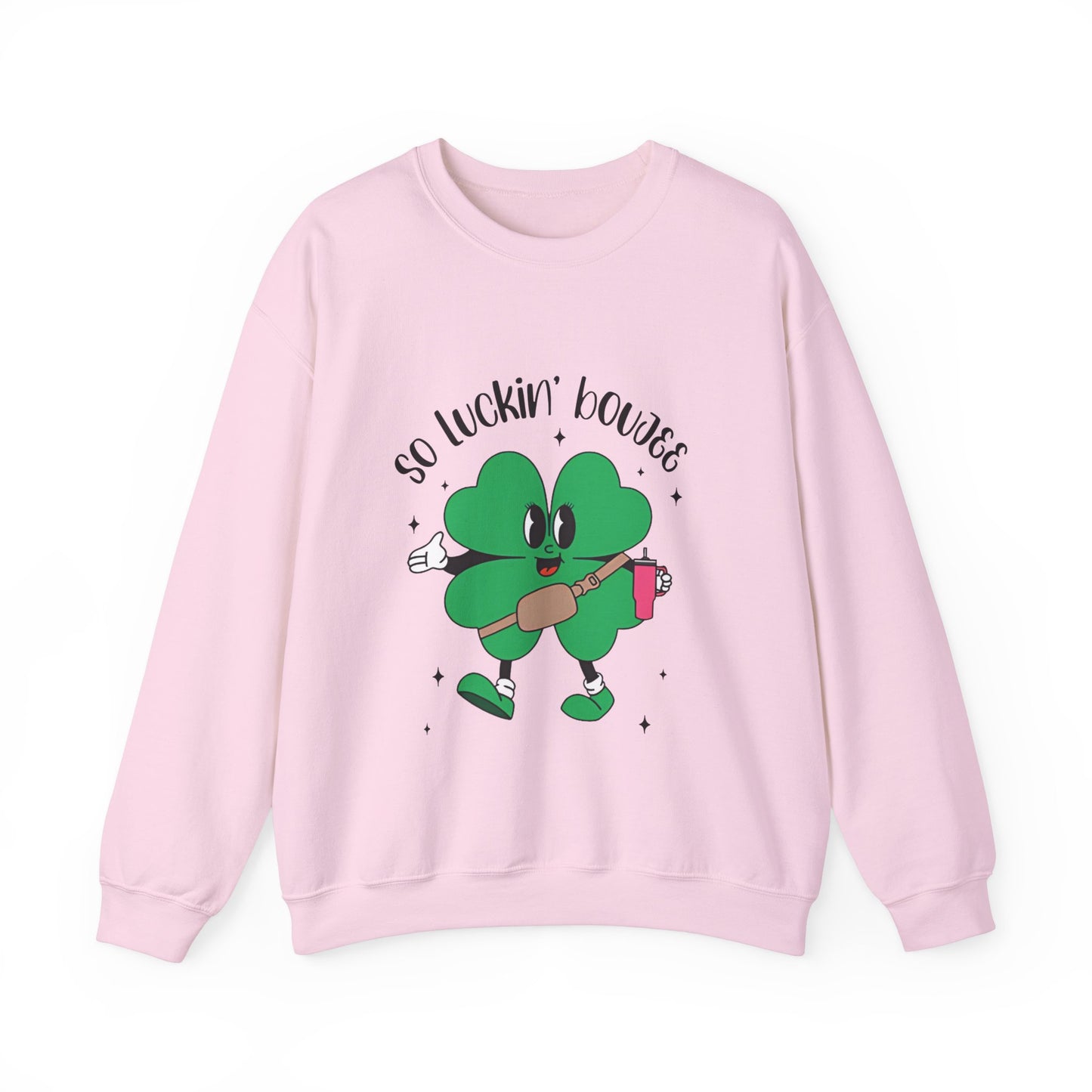 So luckin boujee  Unisex  Crewneck Sweatshirt
