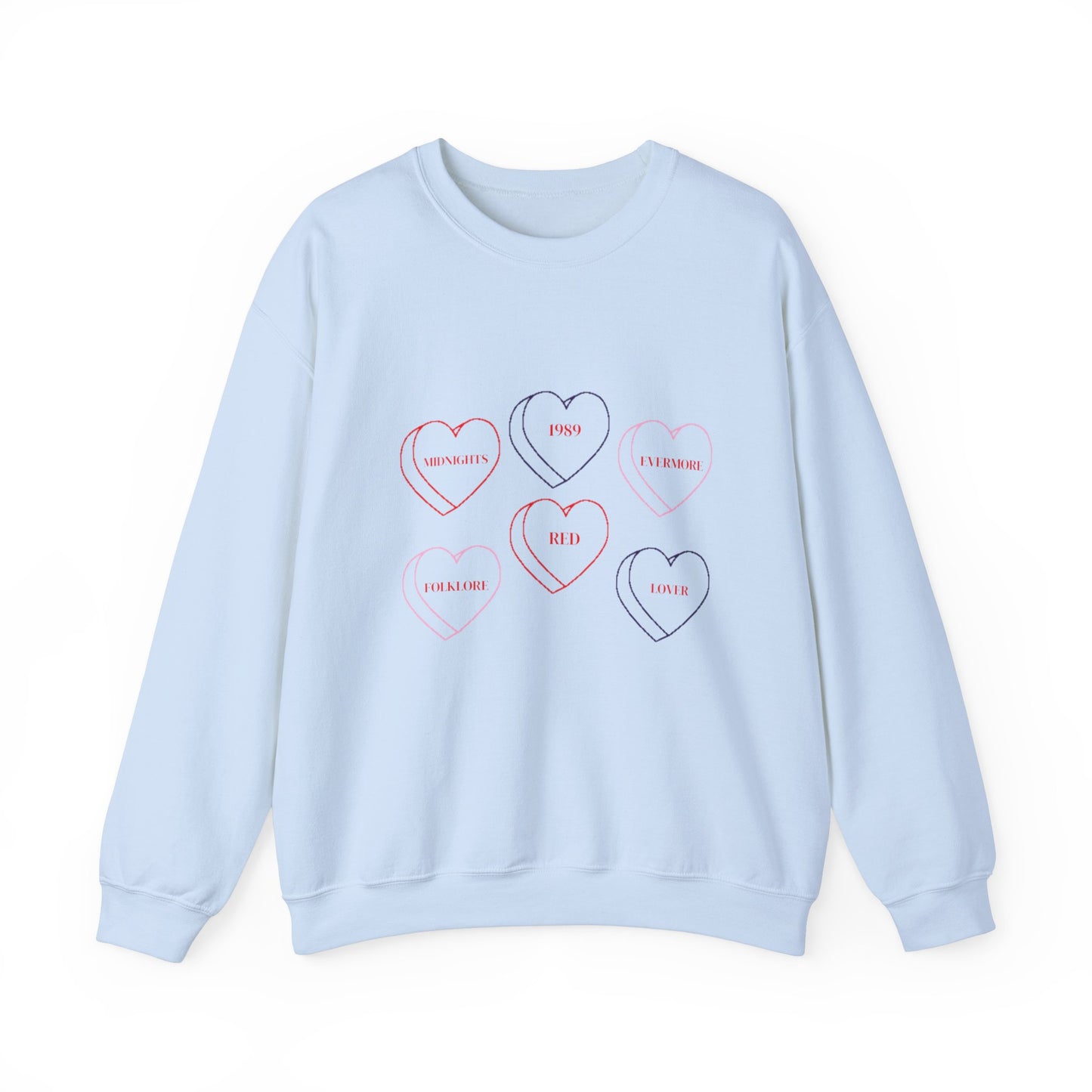Taylor Eras Heart Crewneck Sweatshirt