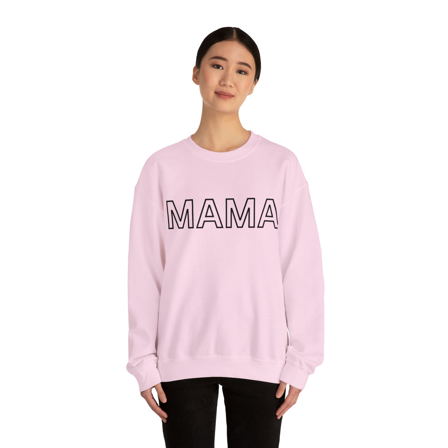 Mama Unisex Heavy Blend Crewneck Sweatshirt