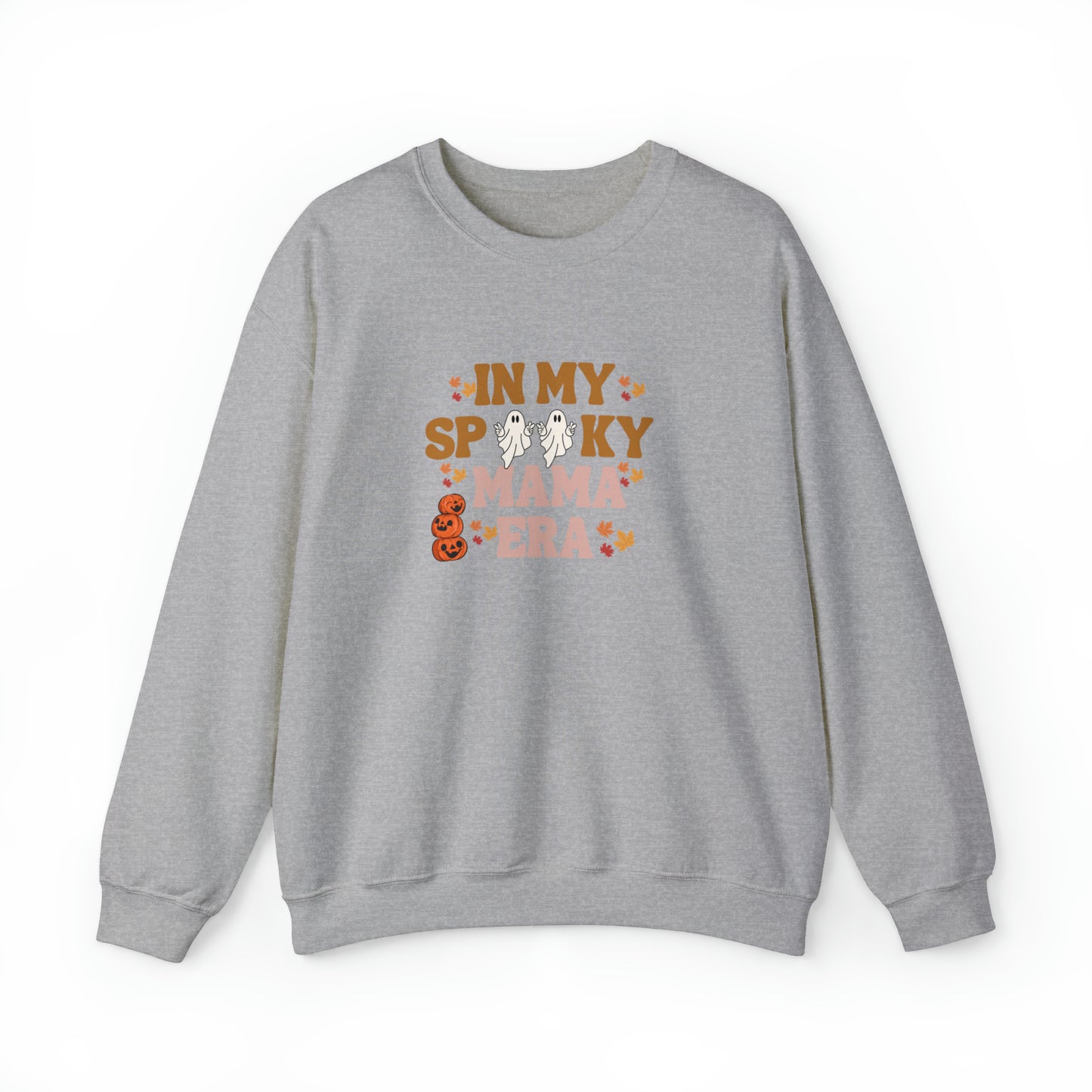 In My Spooky Mama Era Unisex Heavy Blend Crewneck Sweatshirt