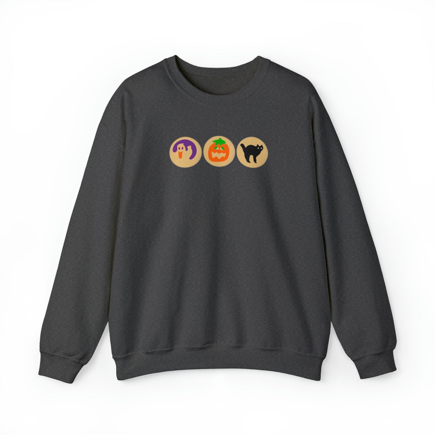 Halloween sugar cookie Unisex Heavy Blend Crewneck Sweatshirt