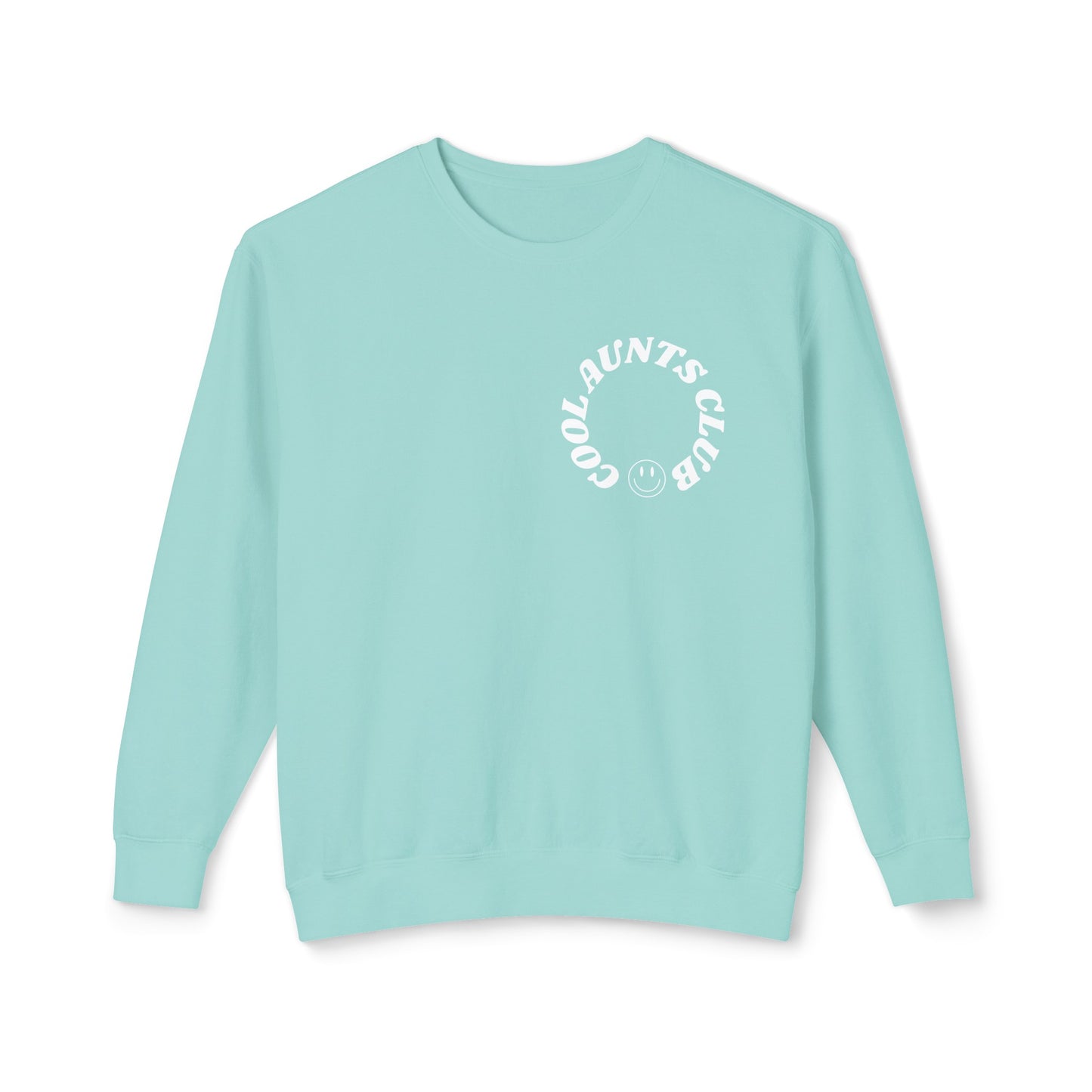 Comfort colors Cool Aunts Club Unisex Lightweight Crewneck Sweatshirt