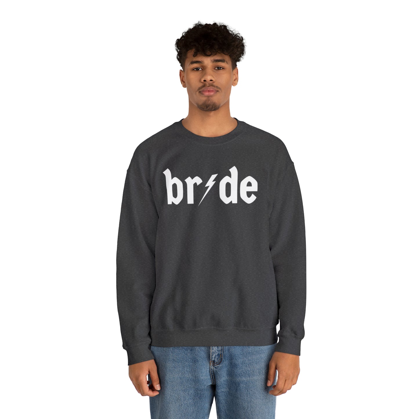 Grunge  Bride Unisex Heavy Blend Crewneck Sweatshirt