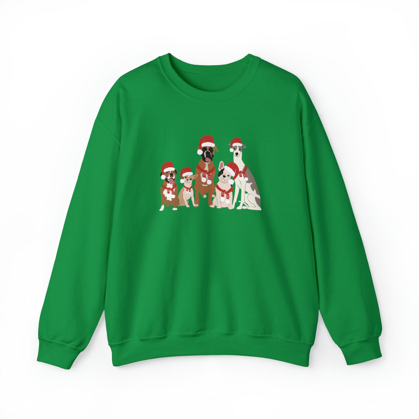 Santa Doggies Unisex Crewneck Sweatshirt