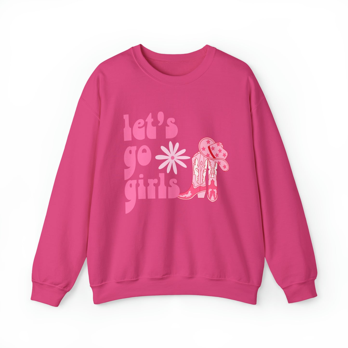 Lets Go Girls Unisex Heavy Blend™ Crewneck Sweatshirt