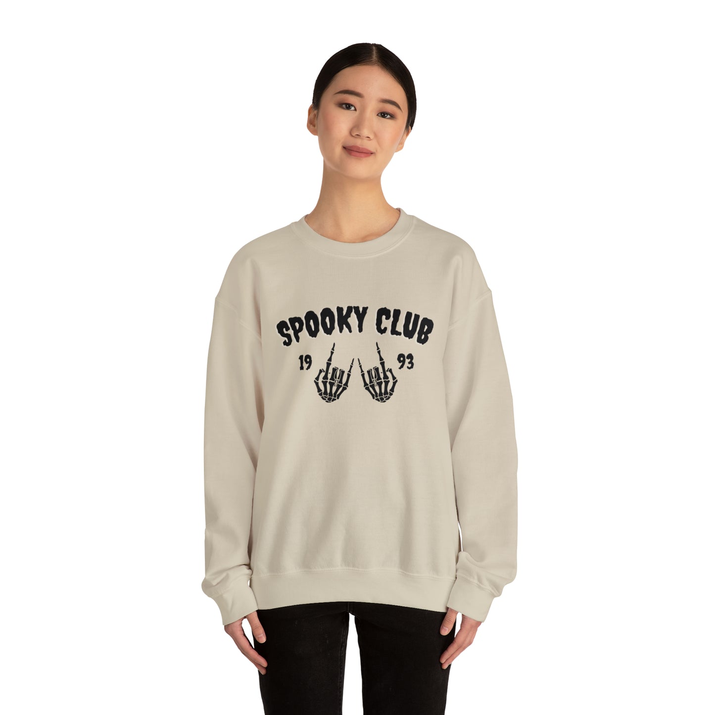 Spooky club Unisex Heavy Blend Crewneck Sweatshirt