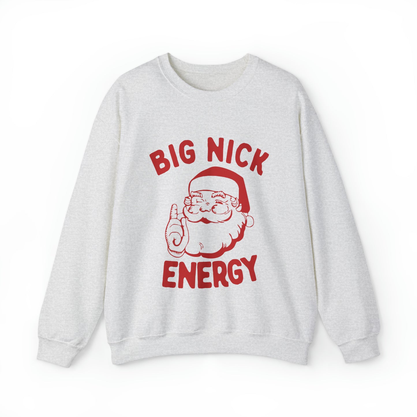 Big Nick Energy Unisex Heavy Blend Crewneck Sweatshirt