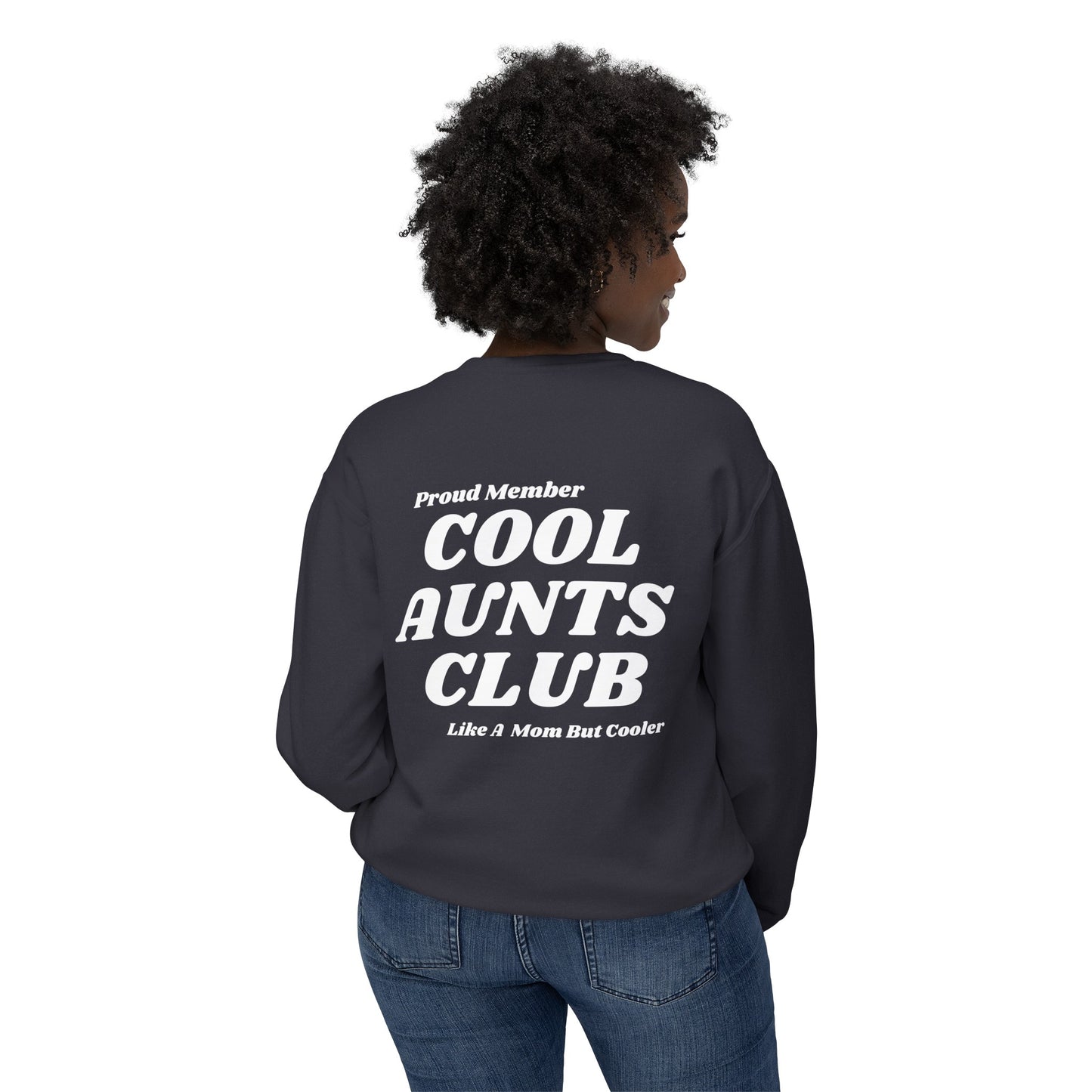 Comfort colors Cool Aunts Club Unisex Lightweight Crewneck Sweatshirt