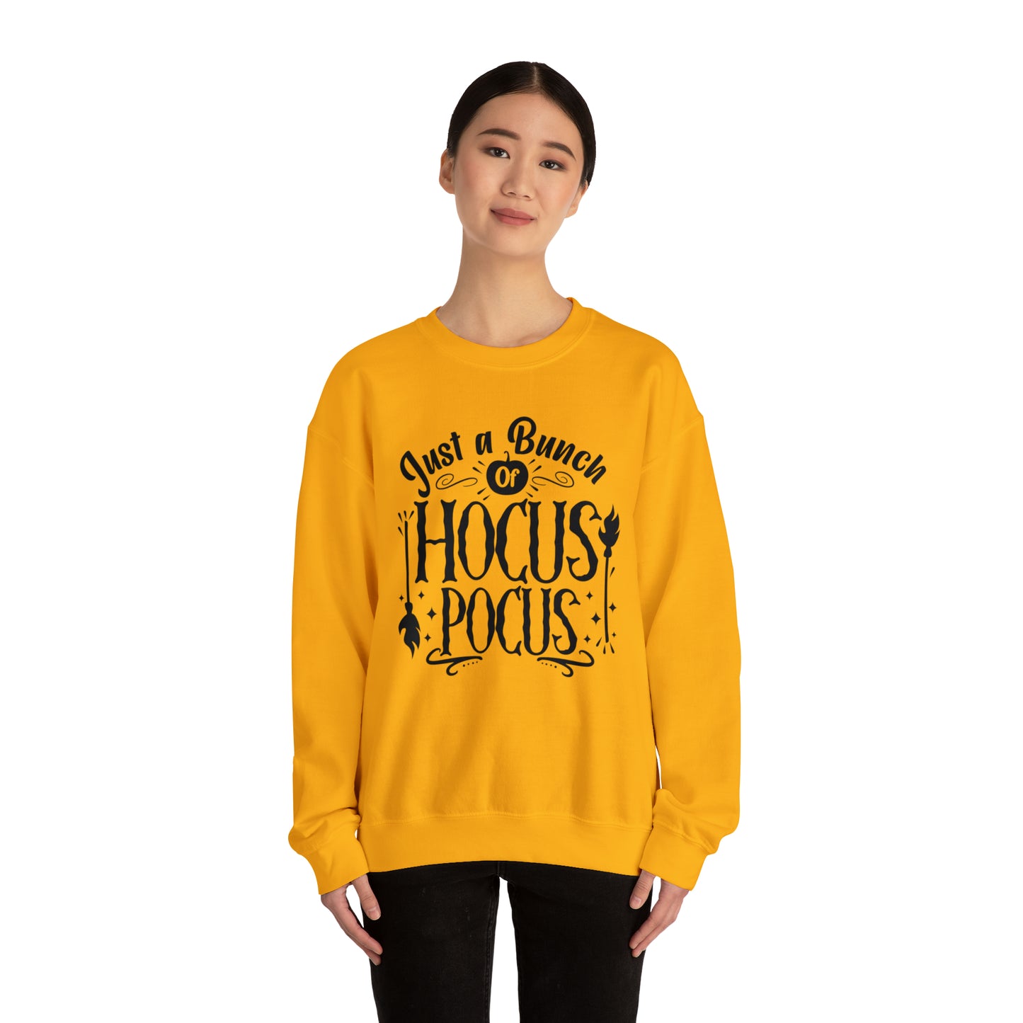 Just A Bunch Of Hocus Pocus Unisex Heavy Blend Crewneck Sweatshirt