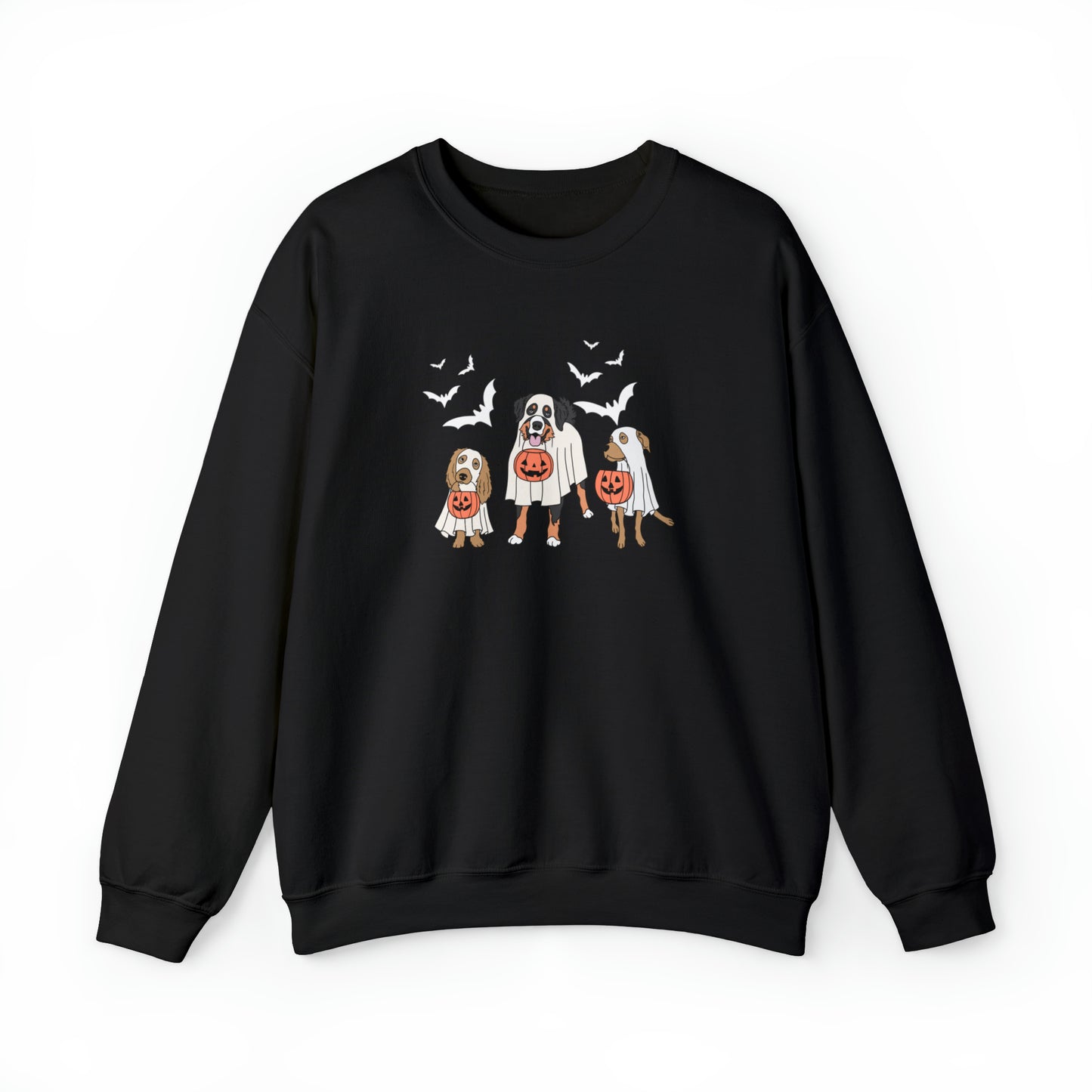 Dog ghosts Unisex Heavy Blend Crewneck Sweatshirt