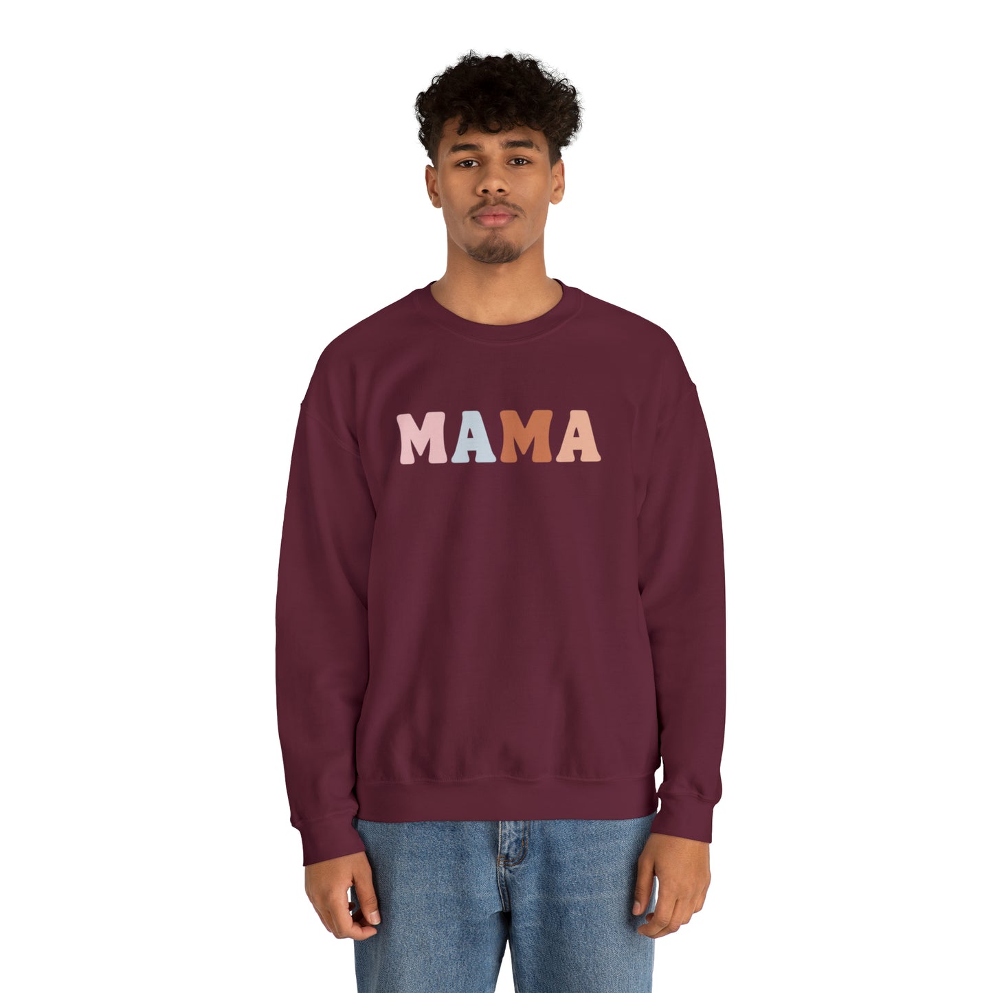 Copy of Mama Pastel Unisex Heavy Blend Crewneck Sweatshirt
