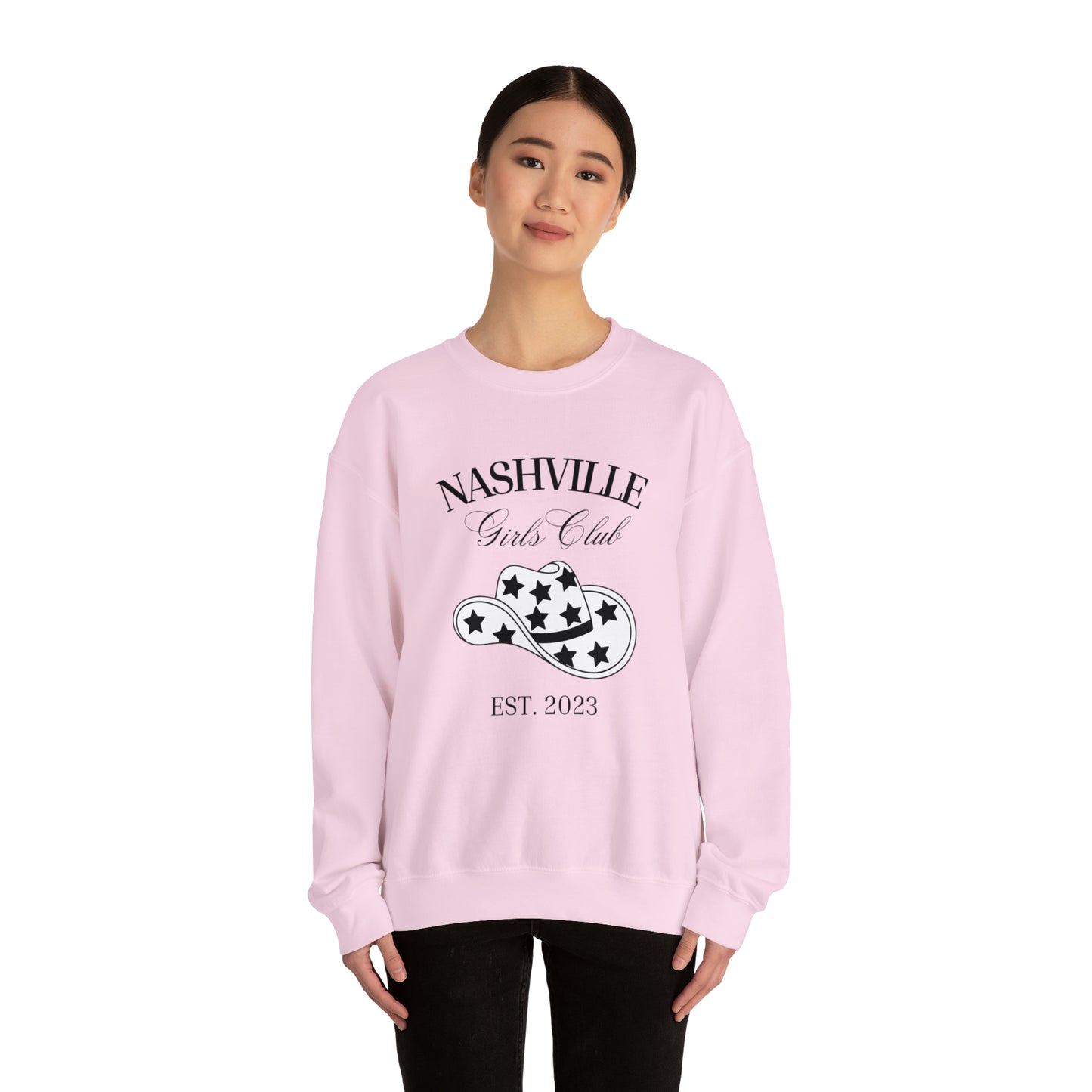 Nashville Girls Club Unisex Heavy Blend Crewneck Sweatshirt