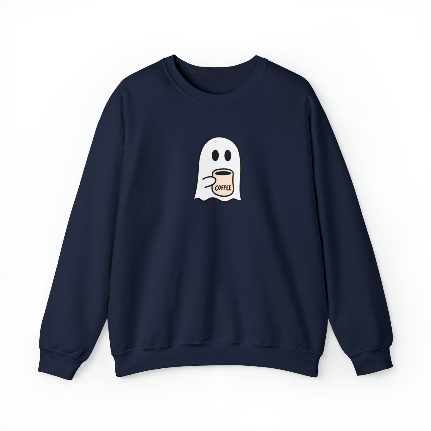 Ghost Coffee Unisex Heavy Blend Crewneck Sweatshirt