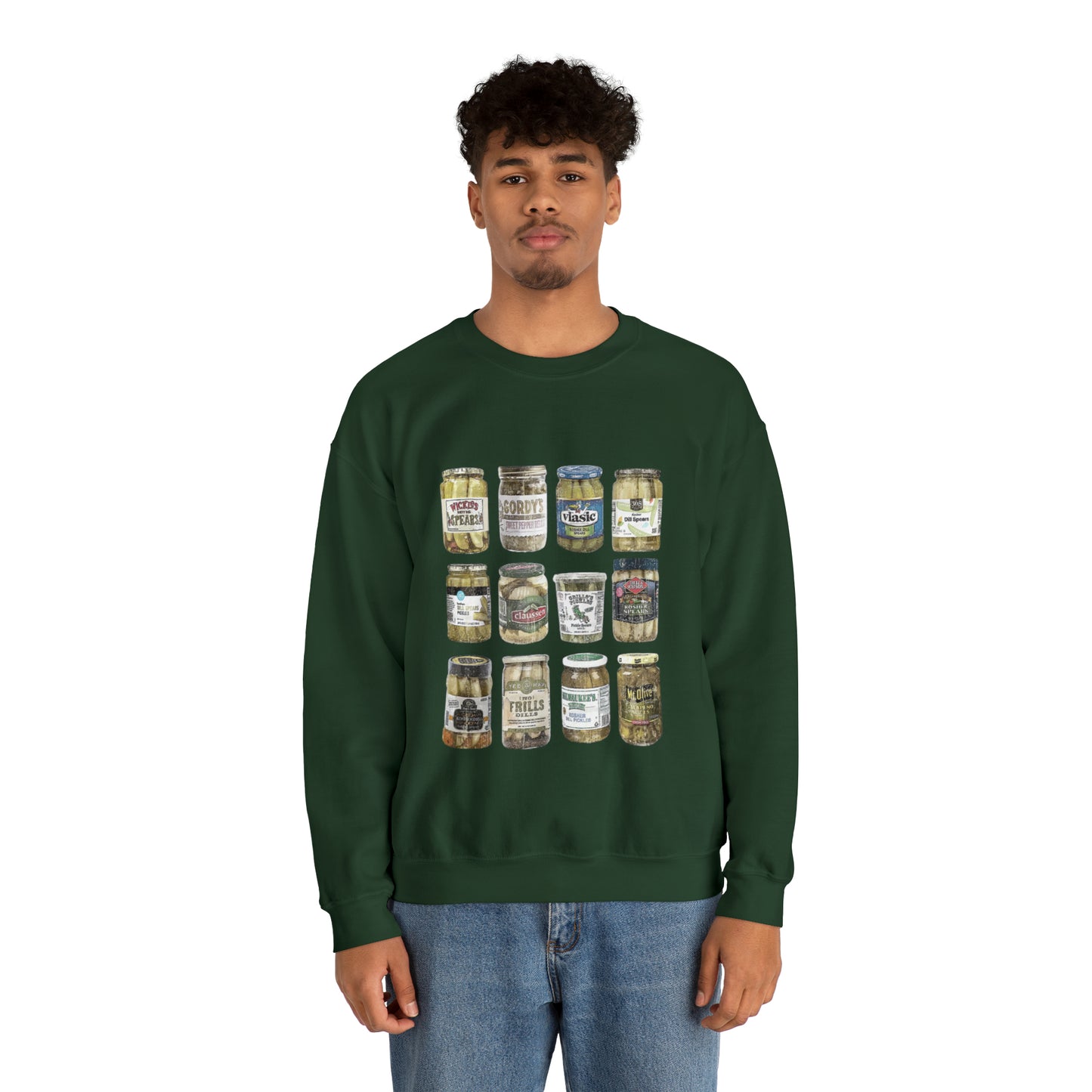Pickle Jars Unisex Heavy Blend Crewneck Sweatshirt