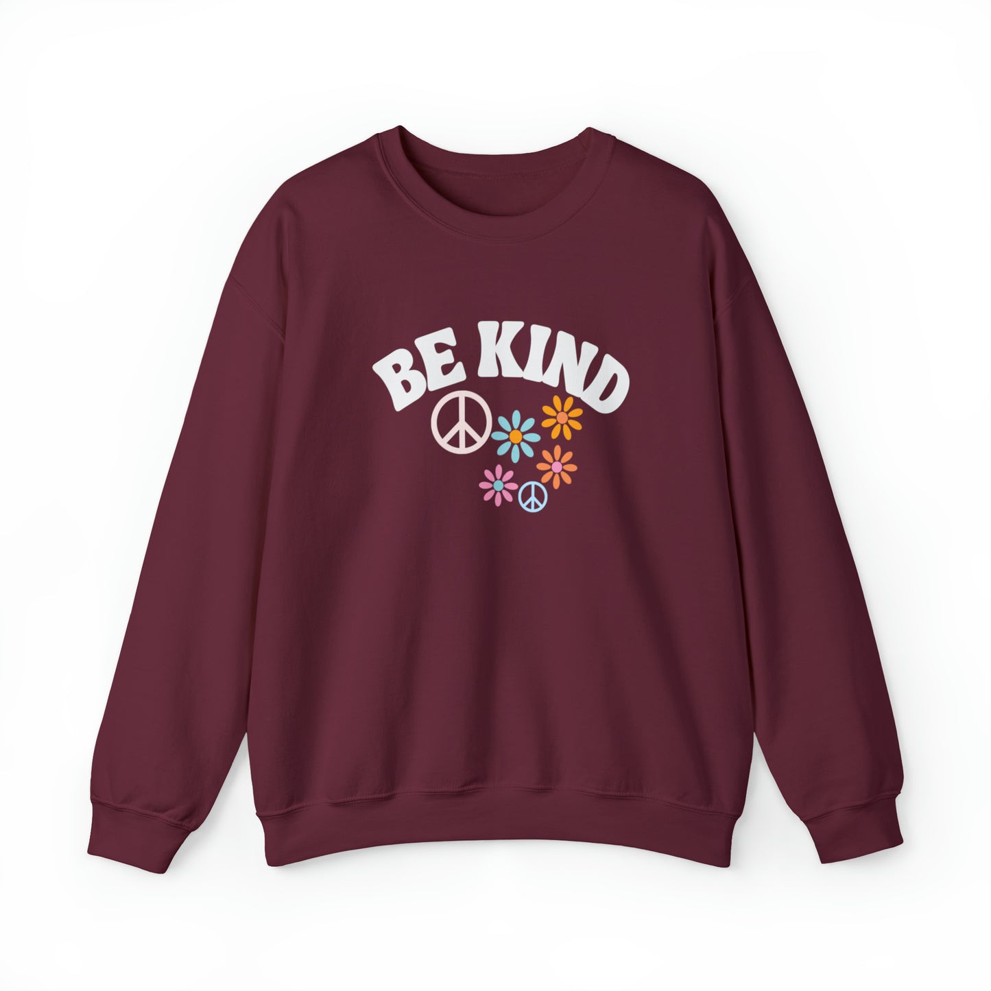 Be Kind Unisex Heavy Blend Crewneck Sweatshirt