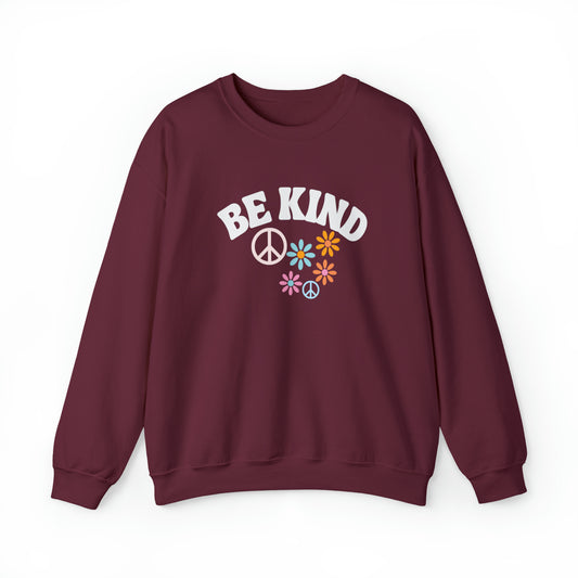 Be Kind Unisex Heavy Blend Crewneck Sweatshirt