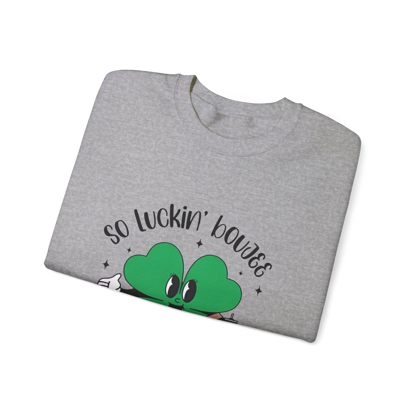 So luckin boujee  Unisex  Crewneck Sweatshirt