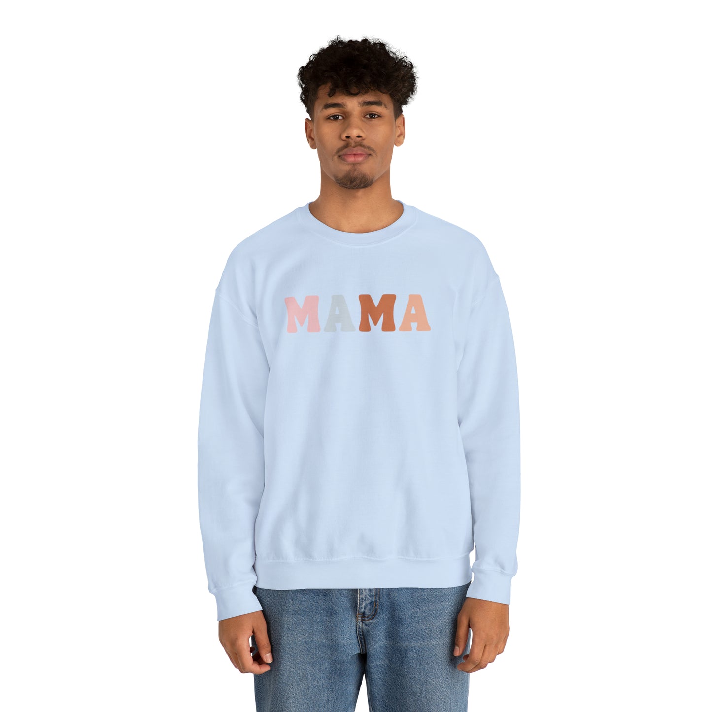 Copy of Mama Pastel Unisex Heavy Blend Crewneck Sweatshirt