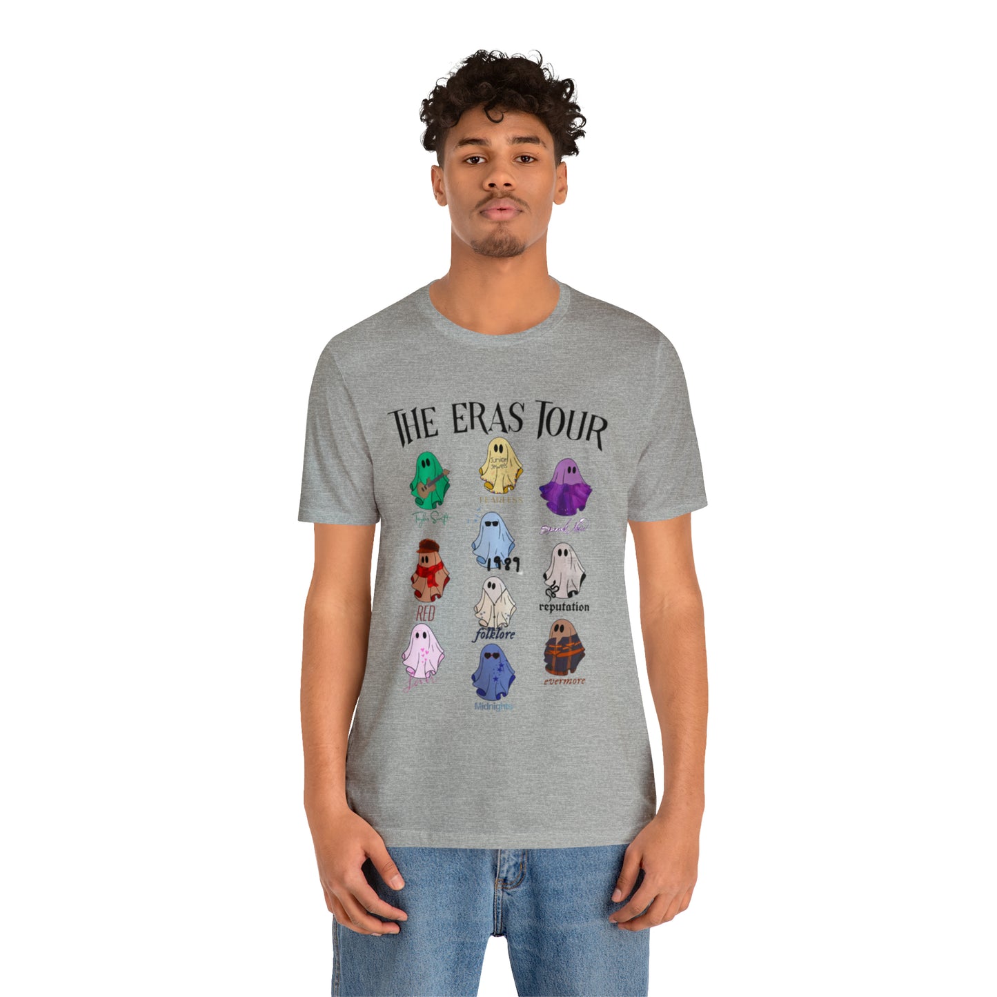 The Eras Tour Ghost Unisex Jersey Short Sleeve Tee