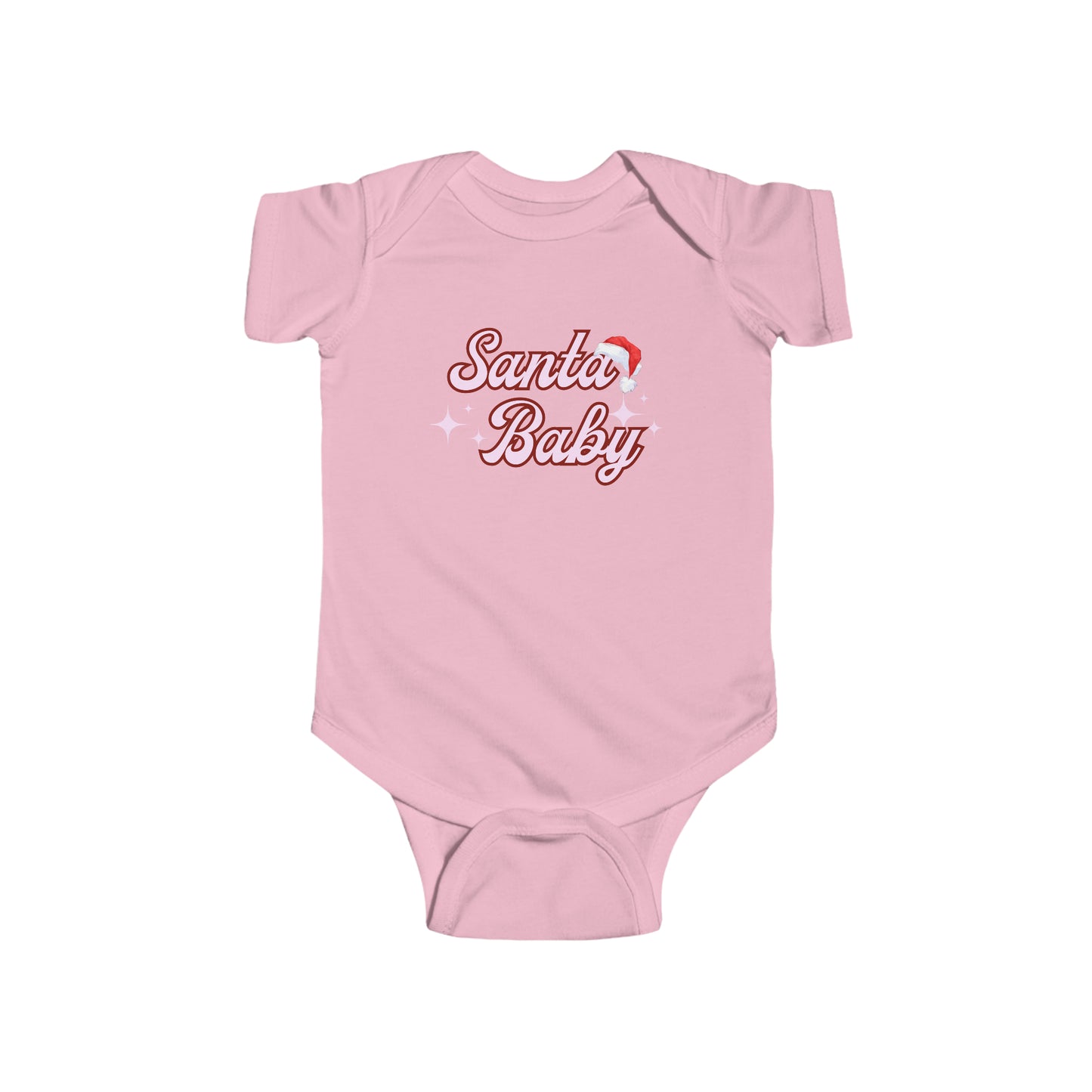 Santa Baby Infant Fine Jersey Onesie