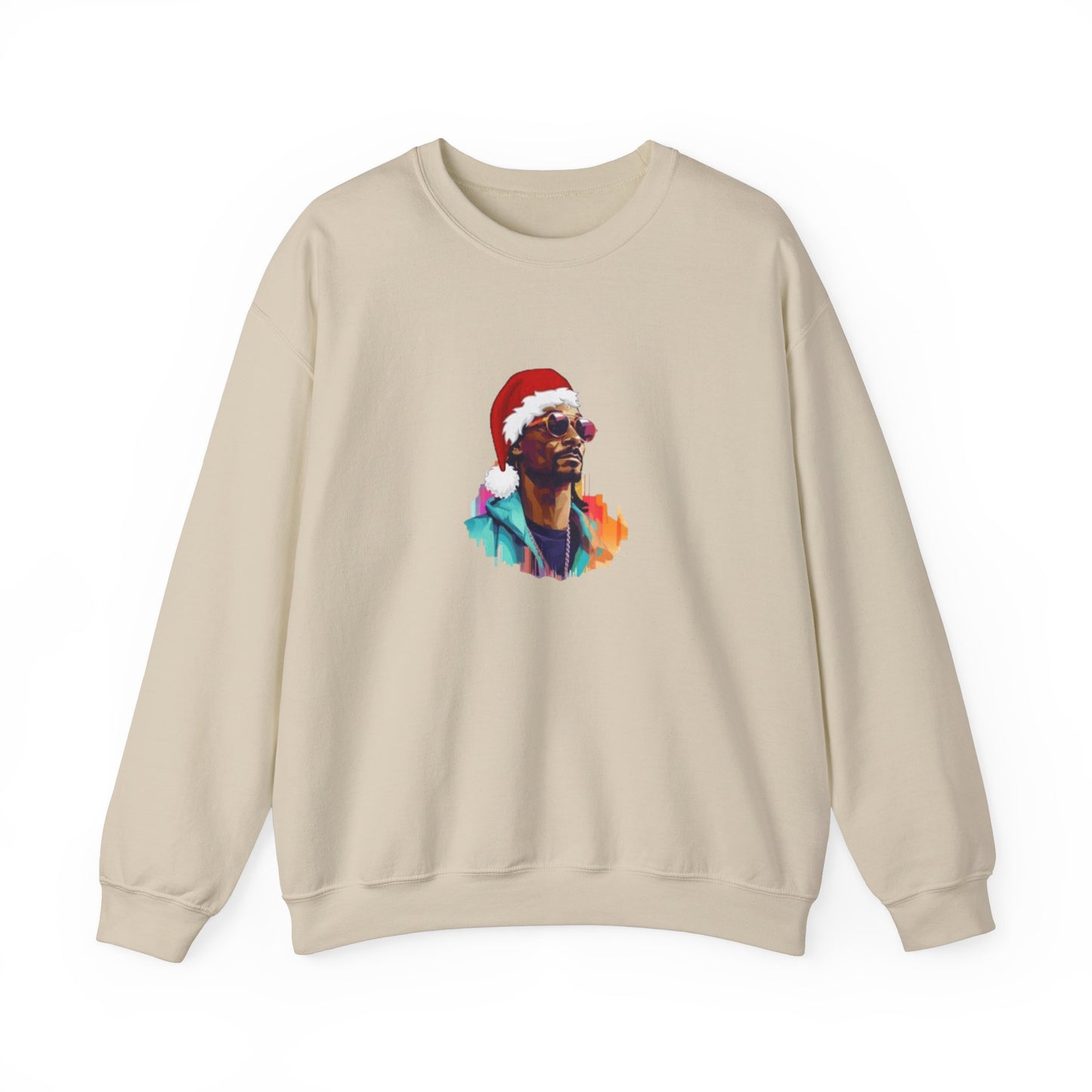 Snoop Dog Christmas Unisex Heavy Blend Crewneck Sweatshirt