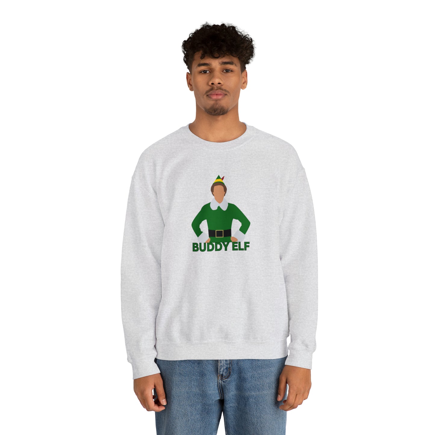 Buddy Elf Unisex Heavy Blend Crewneck Sweatshirt