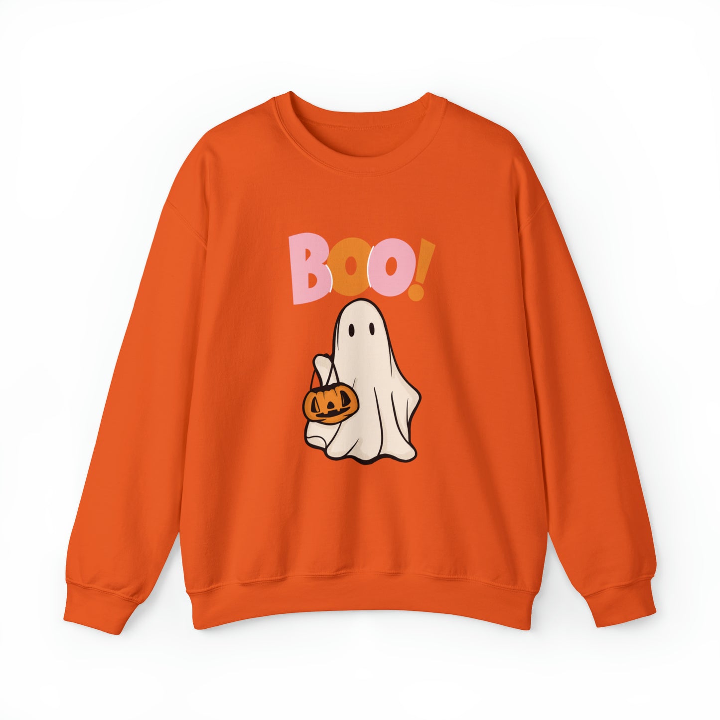 Boo Unisex Heavy Blend Crewneck Sweatshirt