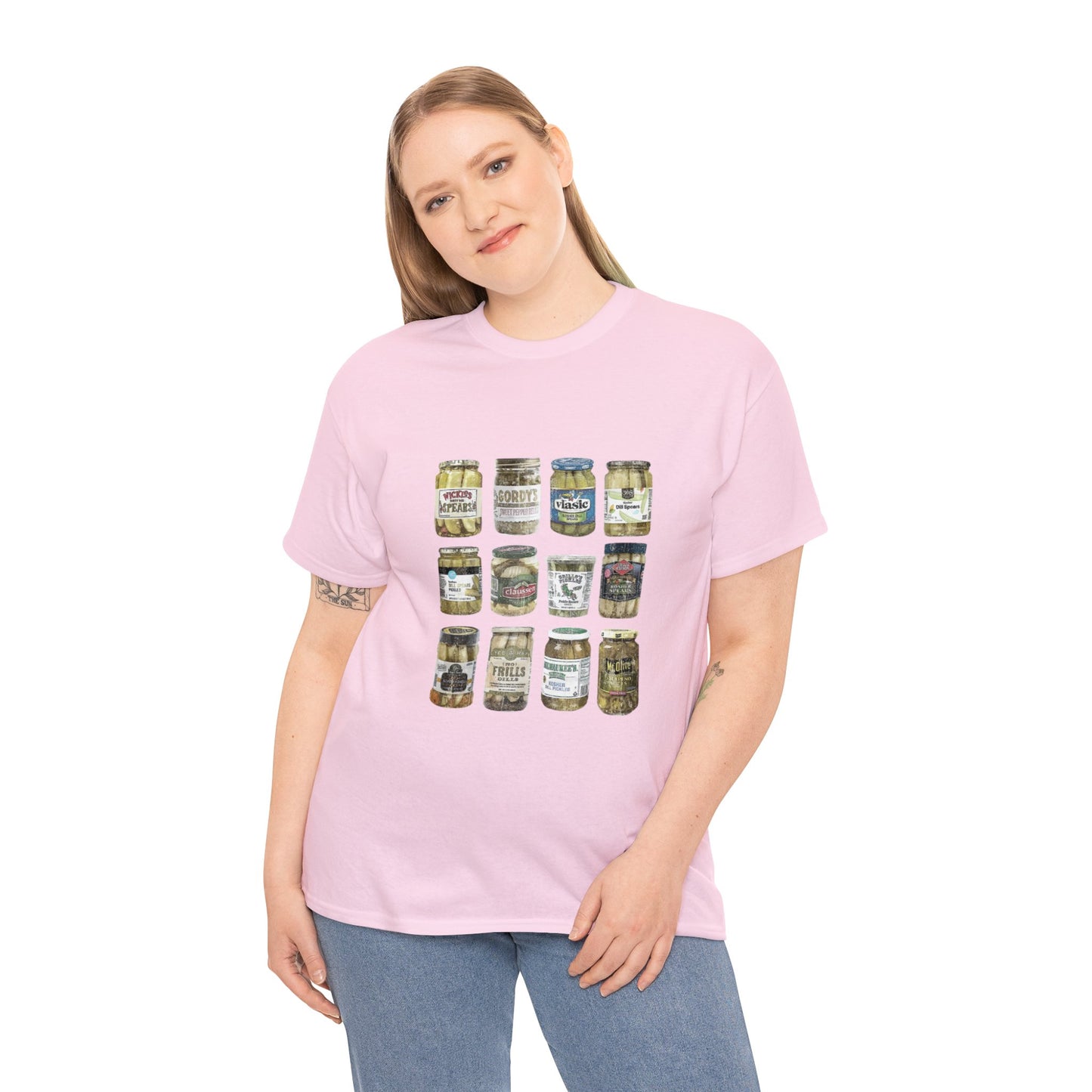 Pickle Jars Unisex Heavy  Cotton Tee