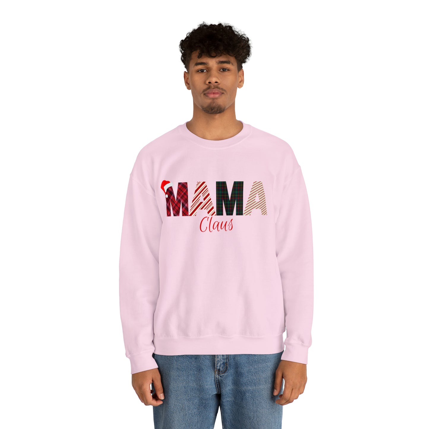 Mama Claus Unisex Heavy Blend Crewneck Sweatshirt