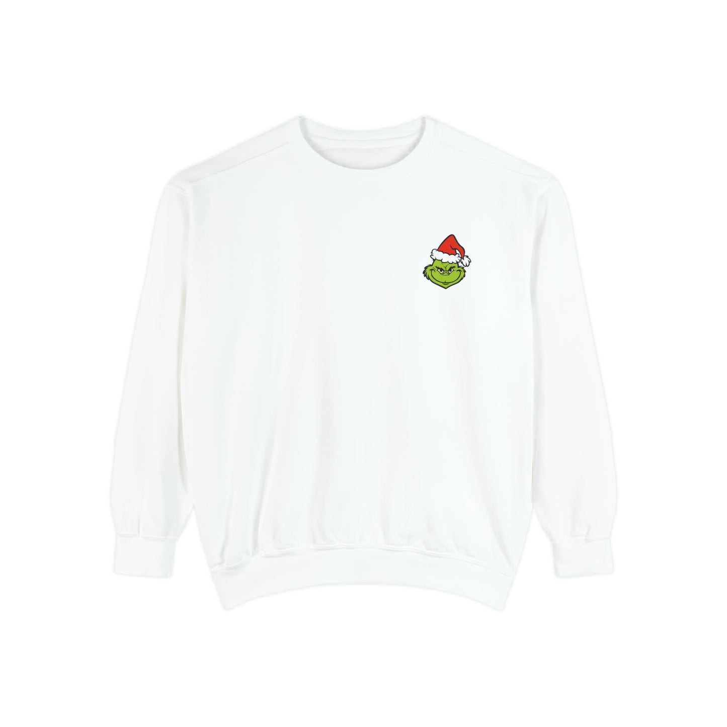 In My Grinch Era Comfort Colors Unisex Garment-Dyed Sweatshirt