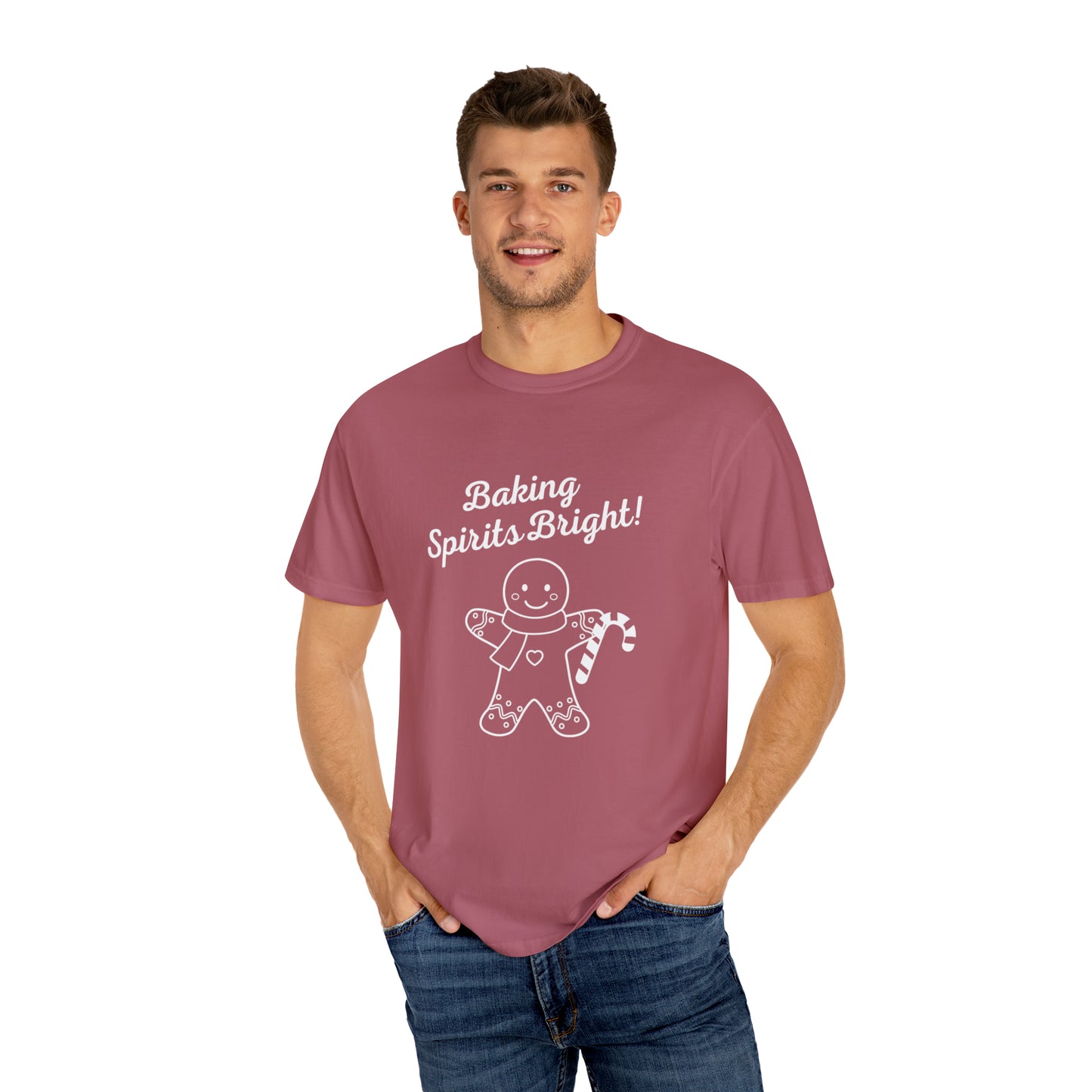 Baking Spirits Bright Unisex Garment-Dyed T-shirt