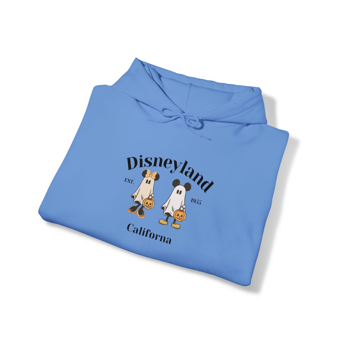 Disneyland Mickey And Minnie Ghost Unisex Heavy Blend Hooded Sweatshirt