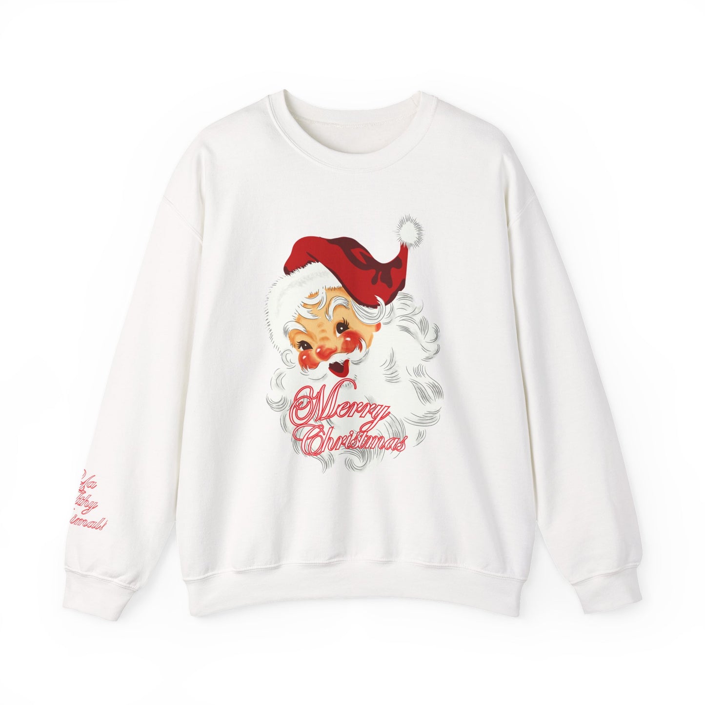 Merry Christmas Crewneck Sweatshirt, Holiday Gift, Winter Fashion, Cozy Apparel, Cute Christmas Sweatshirt, Festive Outfit