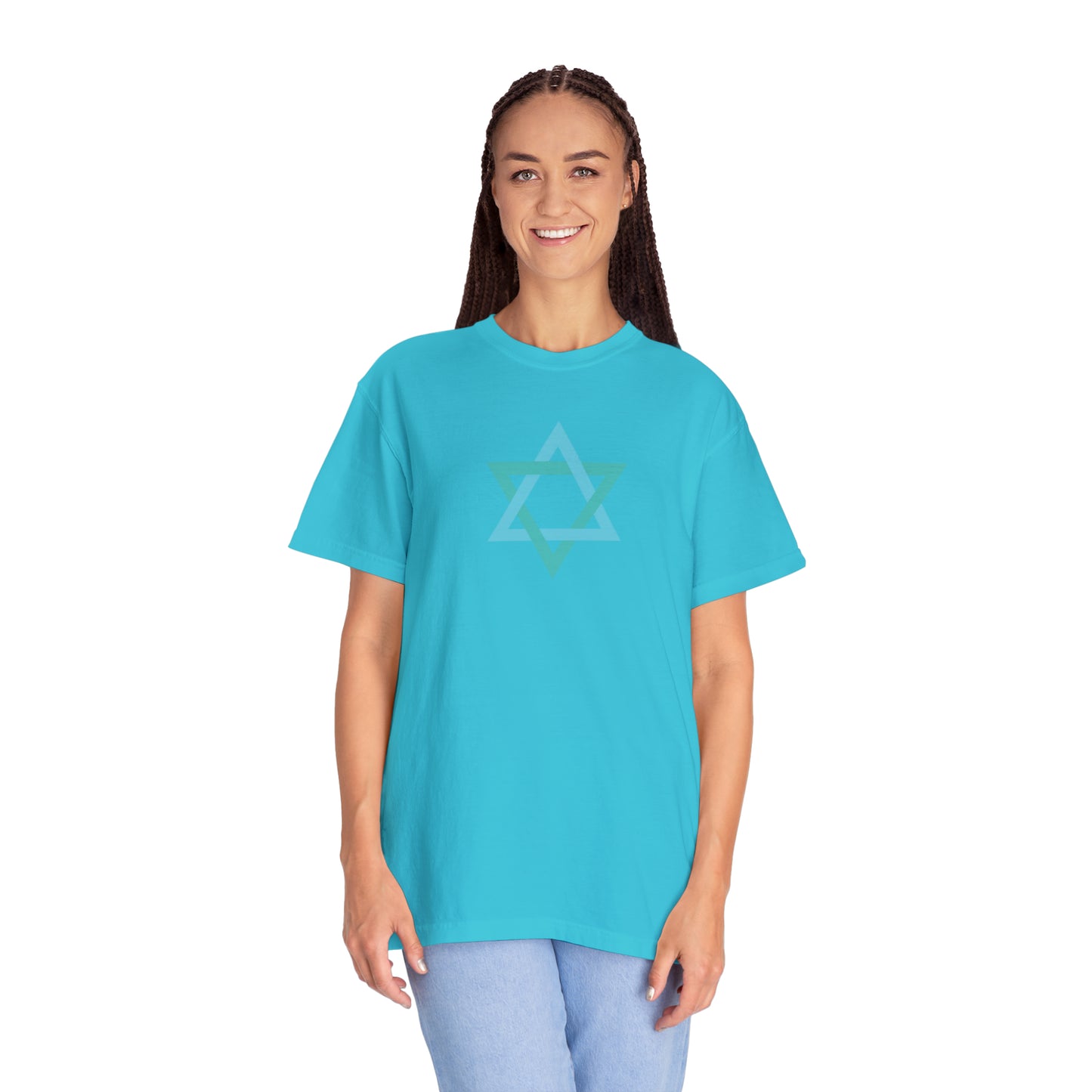 Jewish Star Unisex Garment-Dyed T-shirt