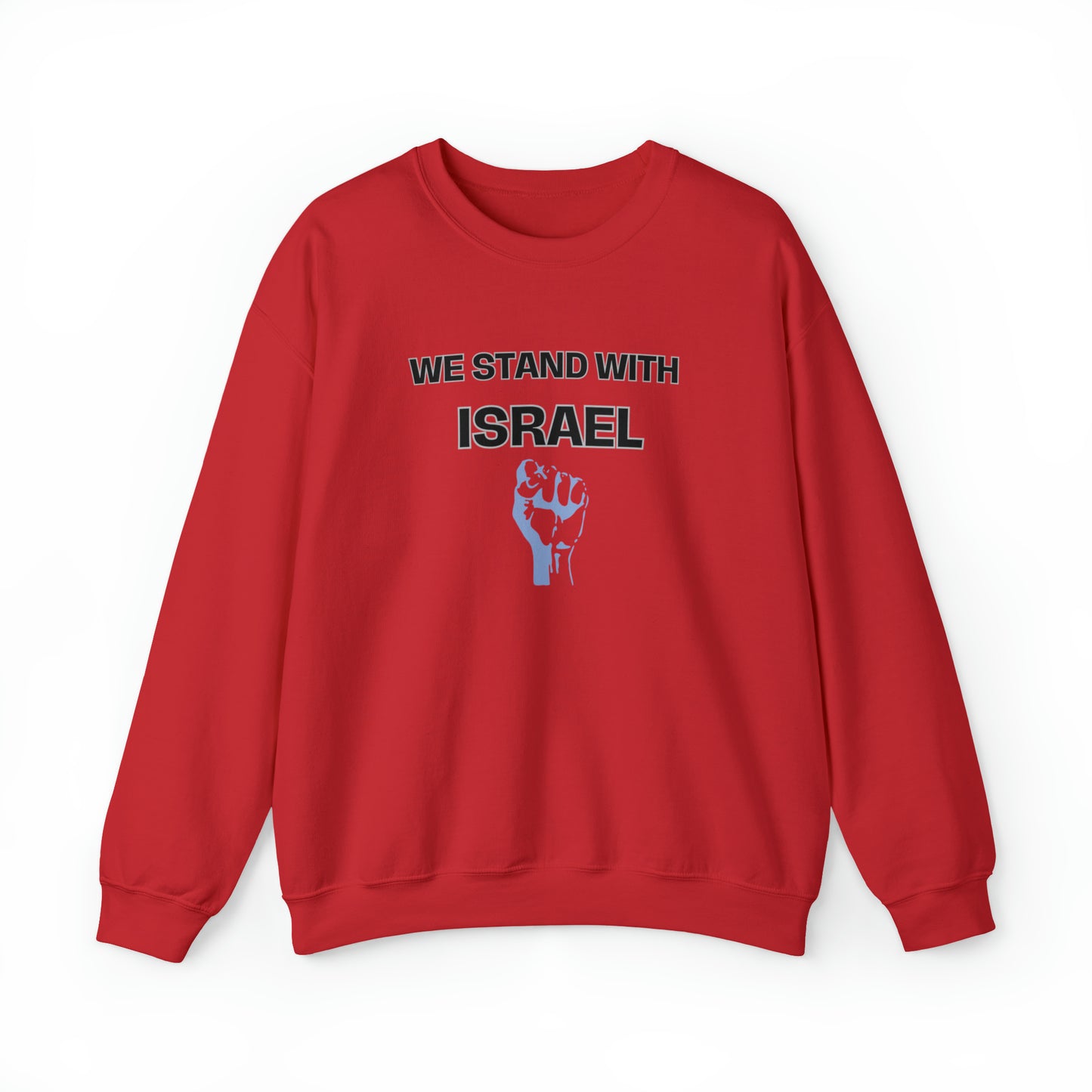 We Stand For Israel Unisex Heavy Blend™ Crewneck Sweatshirt